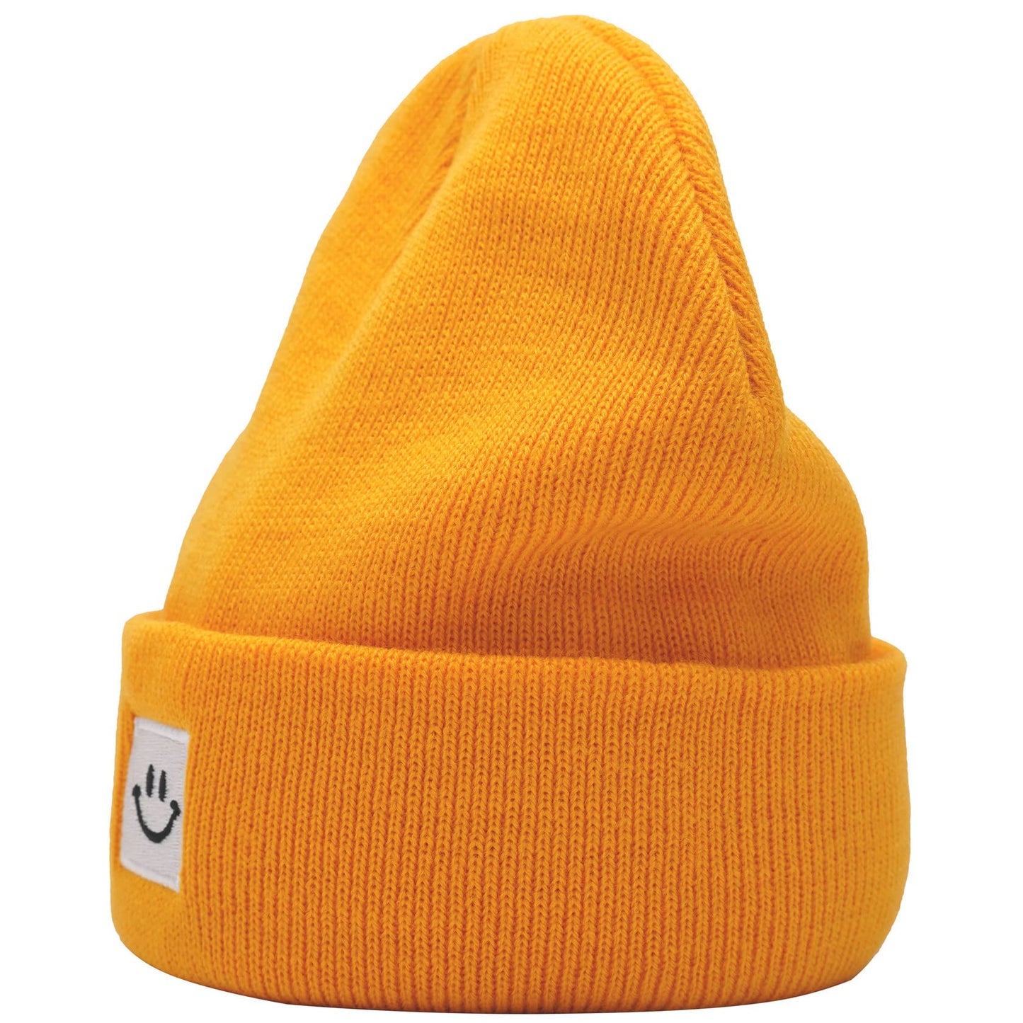 55Cube Baby Beanie 0-6 Months Golden Yellow Beanie