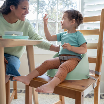Ingenuity: Ity By Ingenuity Simplicity Seat Easy-Clean Baby Booster Feeding Chair - Oat