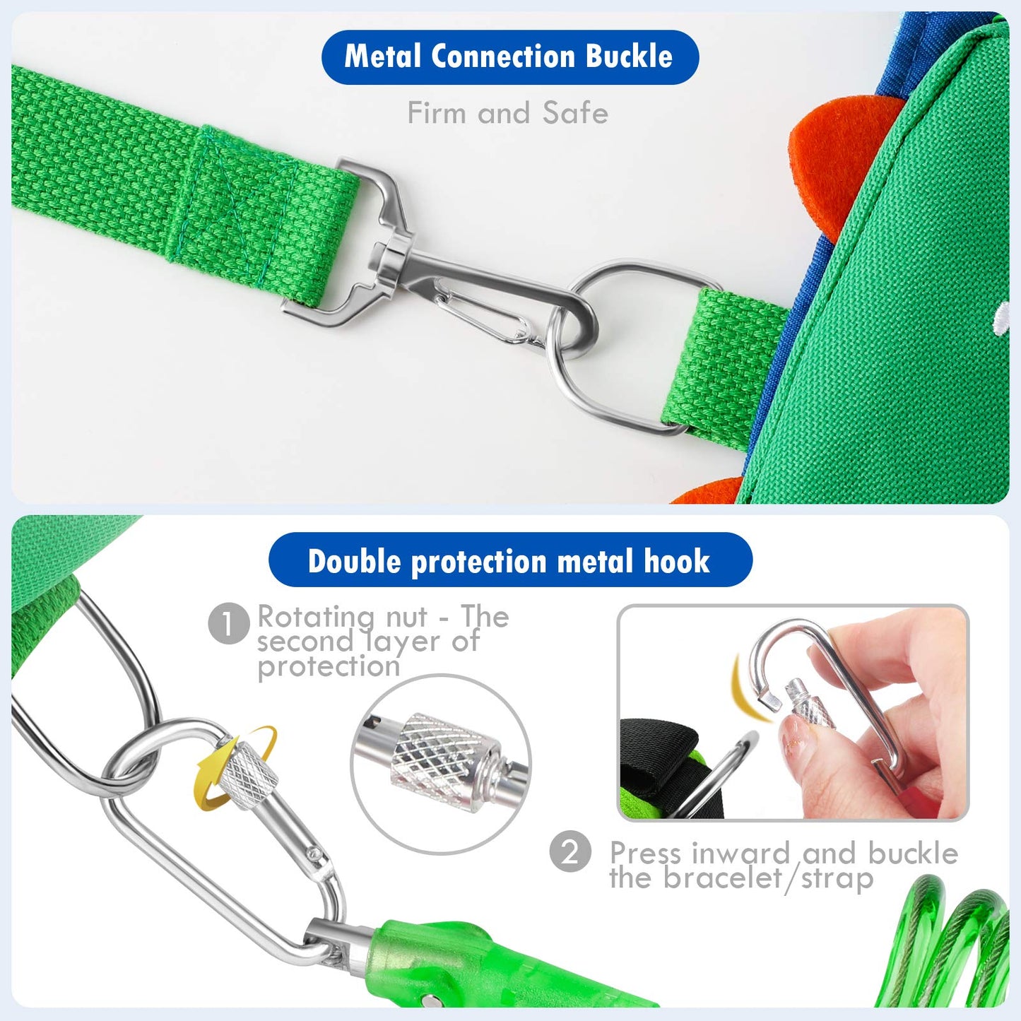 Lehoo Castle Toddler Leash For Boys, 4-In-1 Toddler Harness With Leash With Anti Lost Wrist Link For Kids, Baby Leash For Walkin