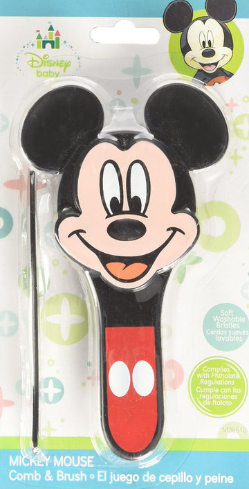 Mickey Mouse Comb & Brush Set