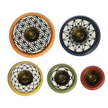 Aurora Toys Engaging Stackable Spinning Tops Toy - Endless Fun - Screen-Free Entertainment - Multicolor 6 Inches