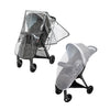 Nuby Eco Baby Stroller Weather Shield And Bug Netting Set - Stroller Rain Cover And Mosquito Net For Babies And Toddlers - Fits