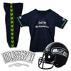 Franklin Sports Seattle Seahawks Kids Football Uniform Set - Nfl Youth Football Costume For Boys & Girls - Set Includes Helmet,