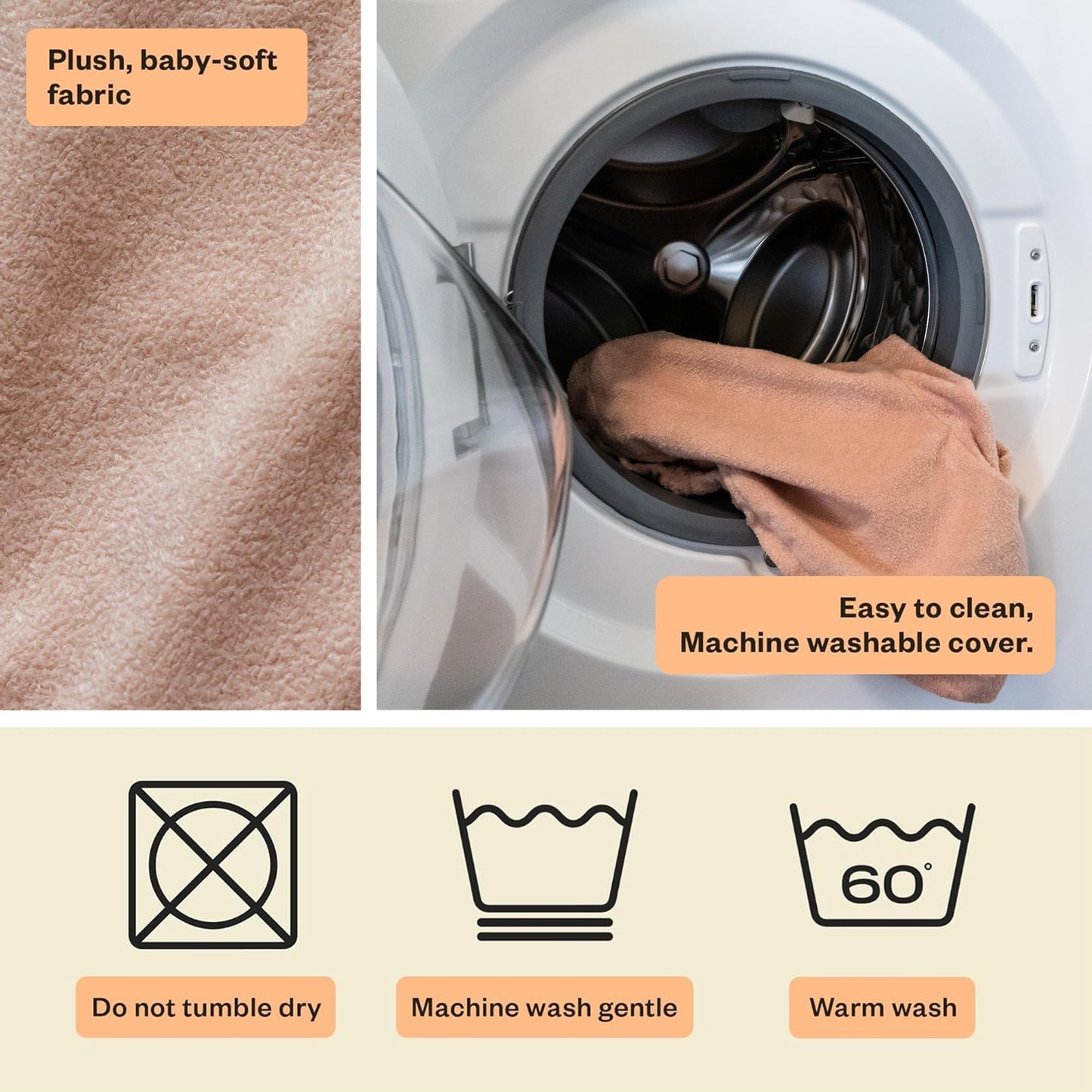 My Brest Friend Deluxe Nursing Pillow Cover - Slipcovers For Baby - Adjustable Fit, Easy Care, Durable - Original Nursing Pillow