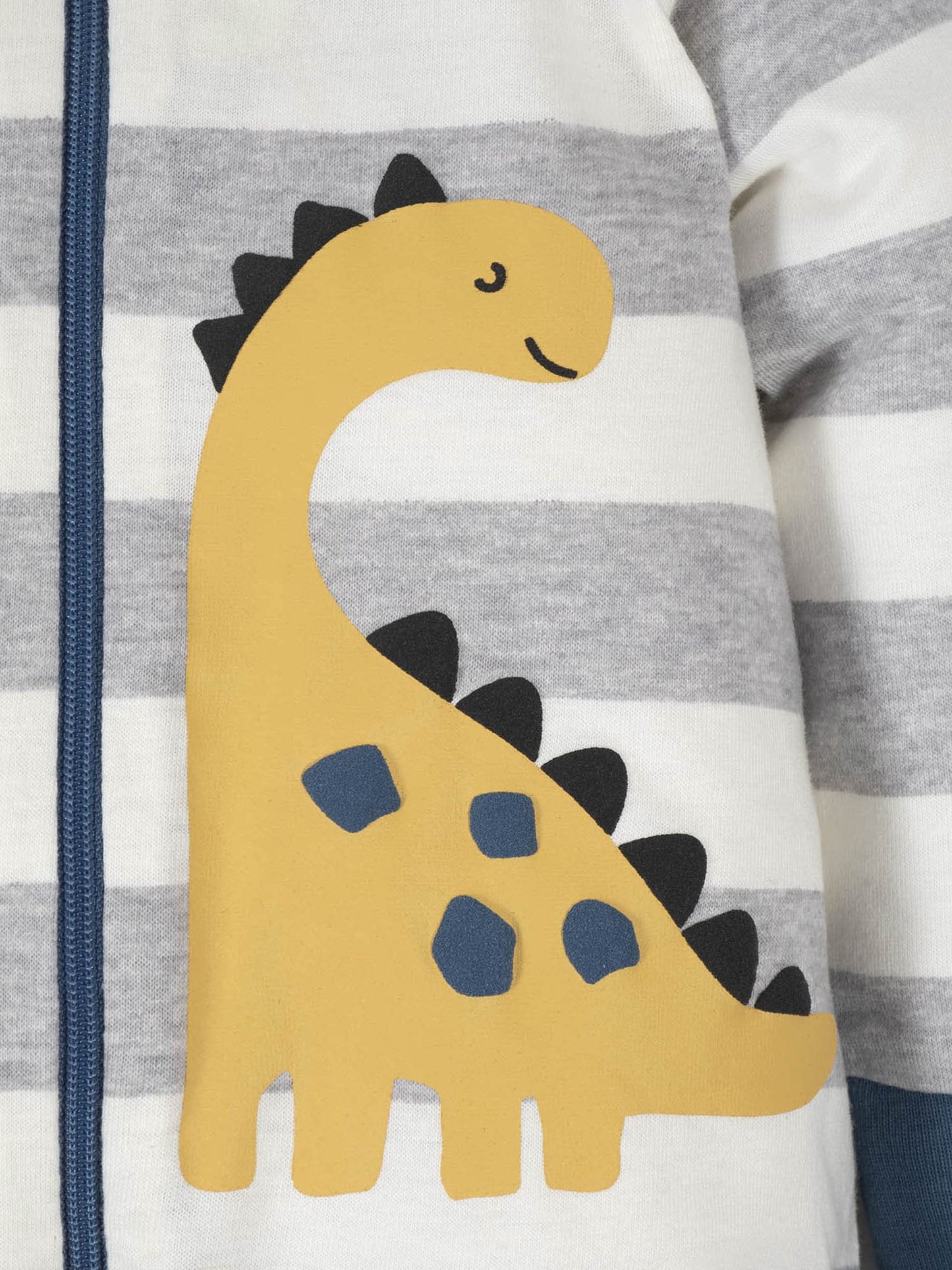 Gerber Baby Boys' 4 Pack Sleep 'N Play Footie, Dinosaur Blue, Newborn