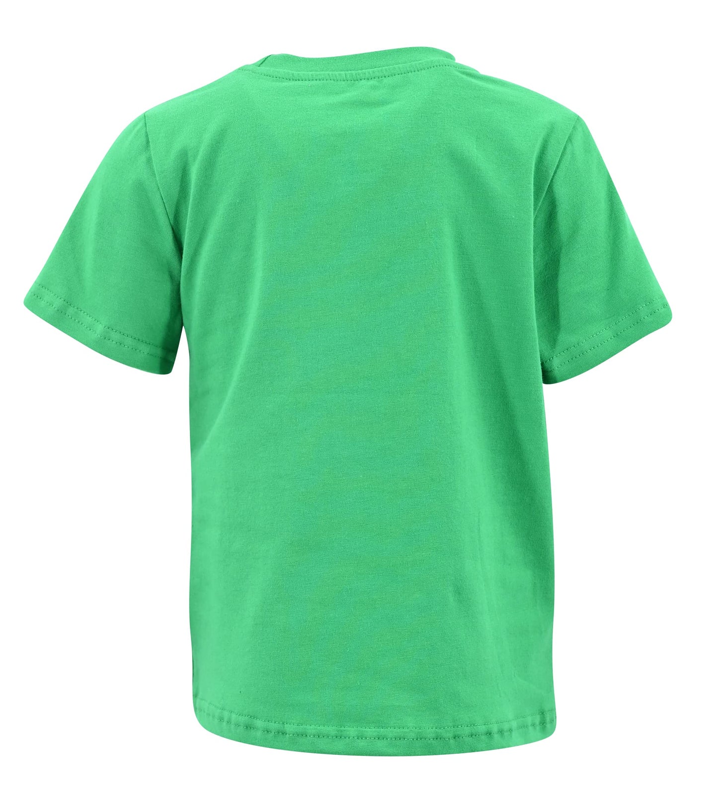 Unique Baby Boys Wreck The Halls Short Sleeve Kids Christmas Shirt Clothes (12Y, Green)