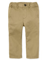 The Children'S Place Baby Boys' And Toddler Stretch Chino Pants, Flax Single, 18-24 Months