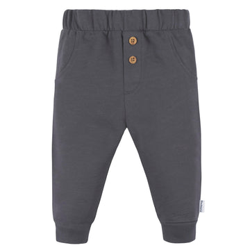 Gerber Baby Boys' Jogger Set, Little Dude, 3-6 Months