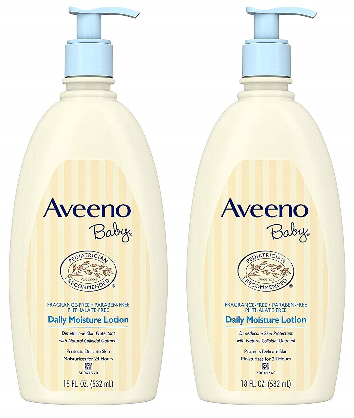 Aveeno Baby Moisture Lotion Twin Pack, 532 Ml (18 Oz)