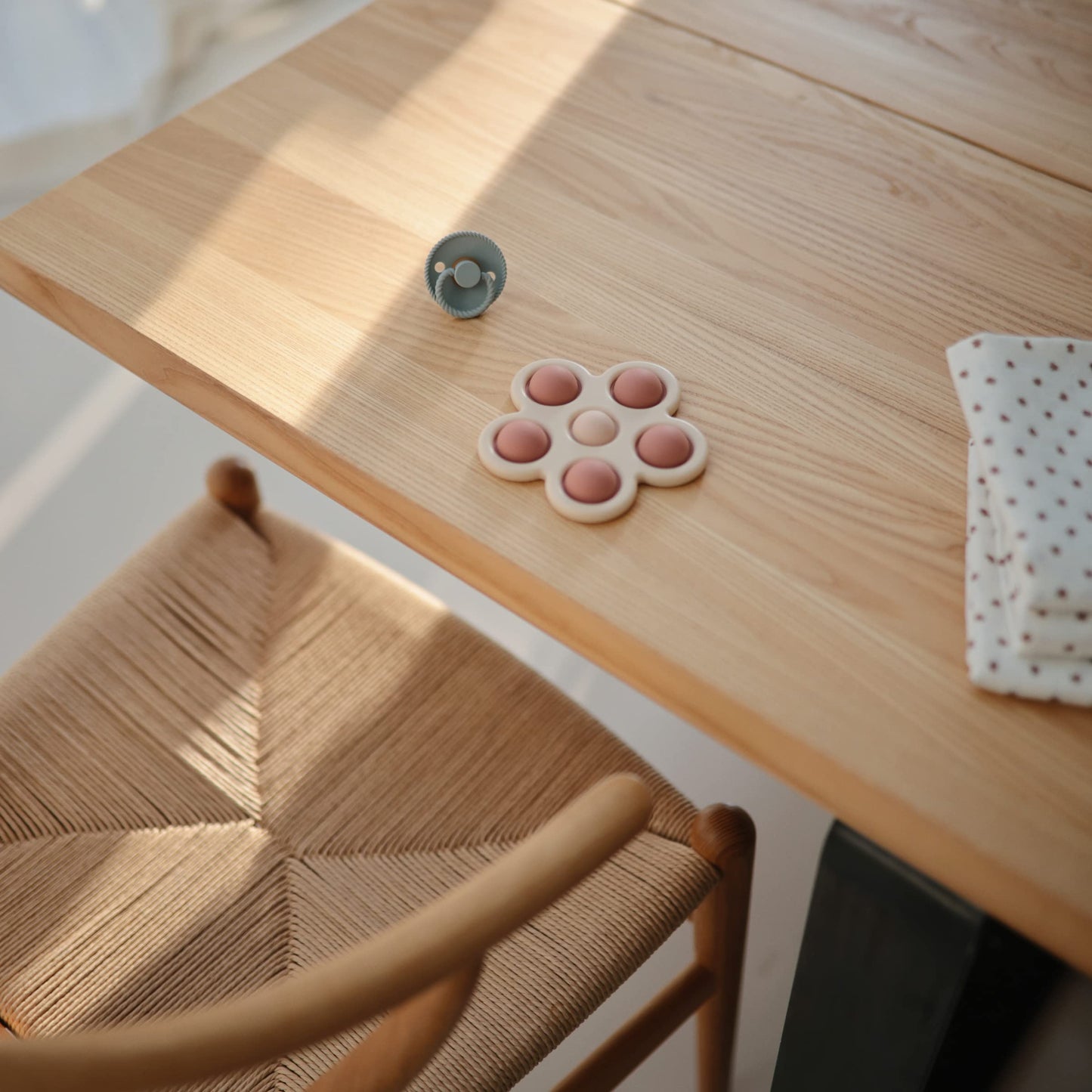 Frigg Rope Silkysoft Silicone Baby Pacifier | Made In Denmark | Bpa-Free (Olive/Sage, 6-18 Months)