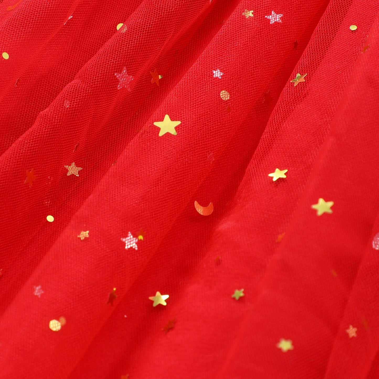 Girls Valentines Day Dress Heart Tulle Tutu Outfit Kids Summer Clothes Birthday Princess Dress Ruffle Sleeve Sparkly Sequin Tutu