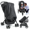 Orzbow Stroller Sun Shade, Universal Sun Shade for Stroller with Two-Way Zip, Breathable Baby Sun Shade Cover Blocks 95% UV (UPF