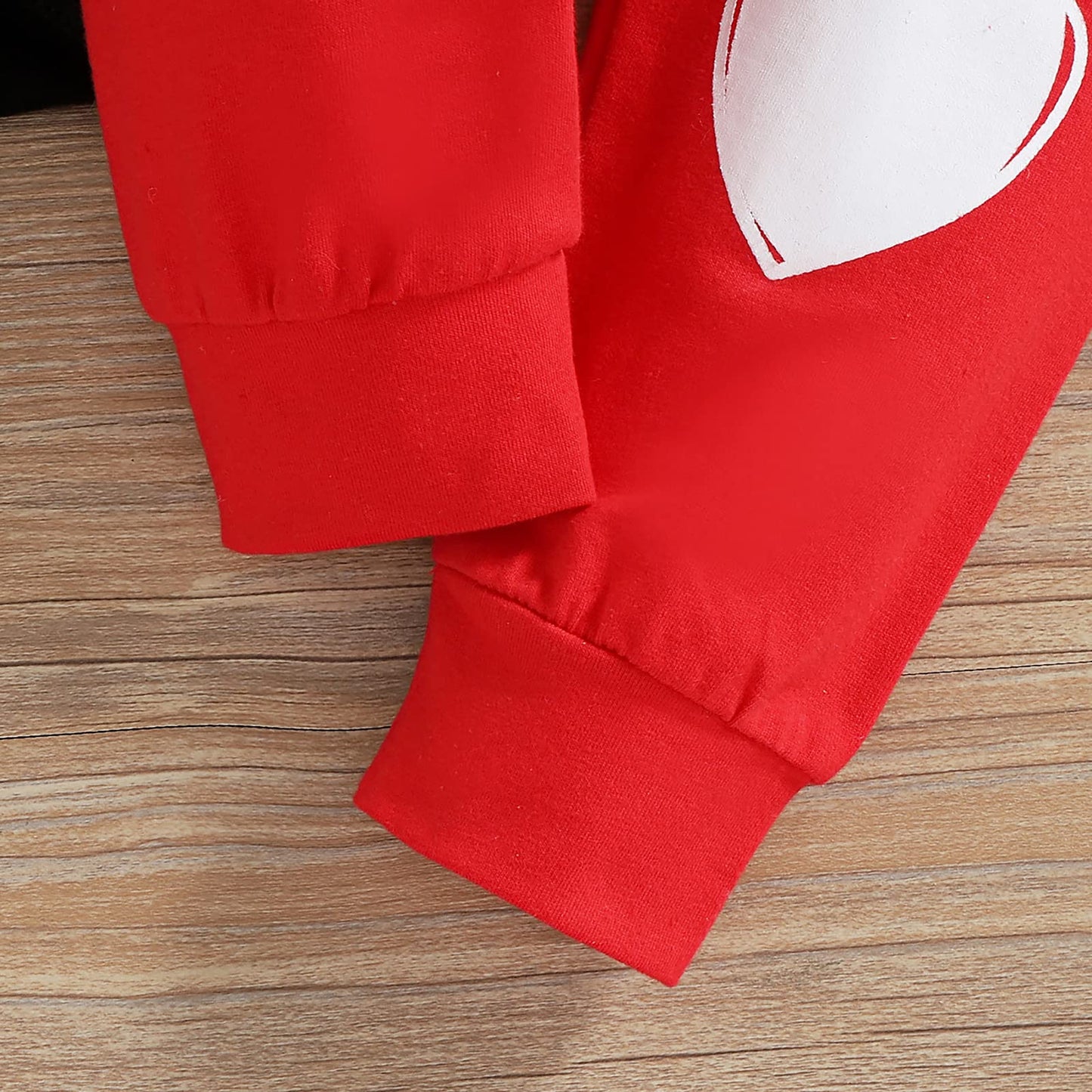 Louvasabuce My First Valentine'S Day Outfits For Infant Baby Boy Long Sleeve Romper Bodysuit Heart Letter Trousers Hat Set (Red