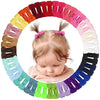 48Pcs 2Inch Oaoleer Girls Hair Clips And Pins - Fully Lined Bows Alligator Clips For Infants And Toddlers, 24 Colors In Pairs (S