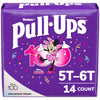 Pull-Ups Girls' Potty Training Pants, 5T-6T (46+ Lbs), 14 Count