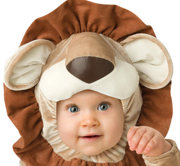 Incharacter Lovable Lion Infant Costume, Medium (12-18) Brown