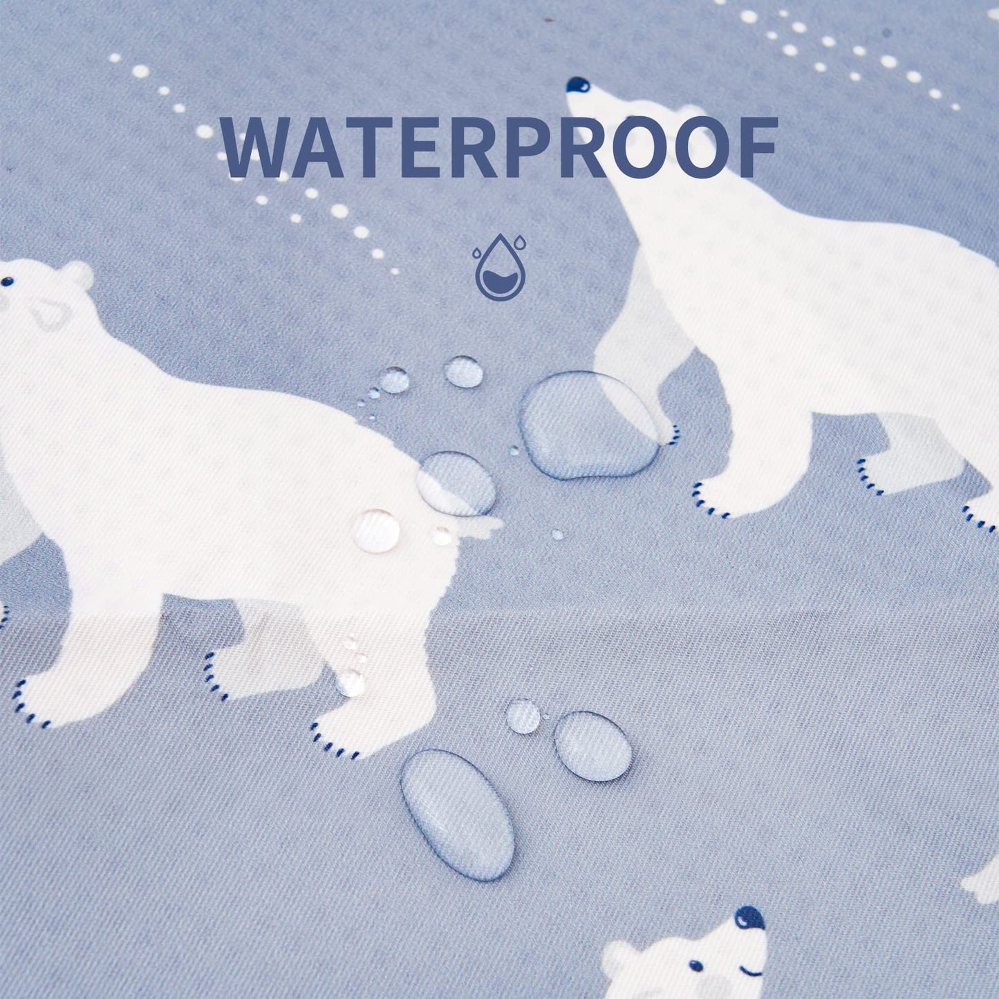 Splat Mat For Under High Chair/Arts/Crafts, Washable Baby Spill Mat Waterproof Anti-Slip Floor Splash Mat, Portable Play Mat And