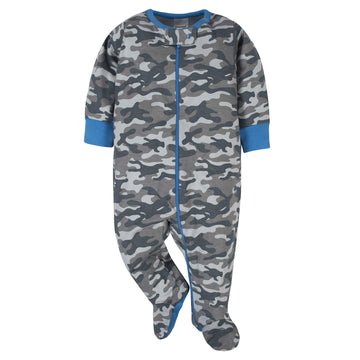 Onesies Brand Baby Boys 4-Pack 'N Play Footies And Toddler Sleepers, Blue Dino, 6-9 Months Us