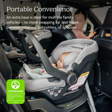 Uppababy Extra Mesa Max Car Seat Base/Compatible With Mesa Max Infant Car Seats/Smartsecure Installation With Load Leg