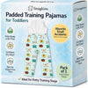 Snugkins Diaper Pants | Potty Training Pajamas For Toddlers, Boys And Girls.100% Cotton. (Shiny Shers Pack 1, 12 Months24 Mon