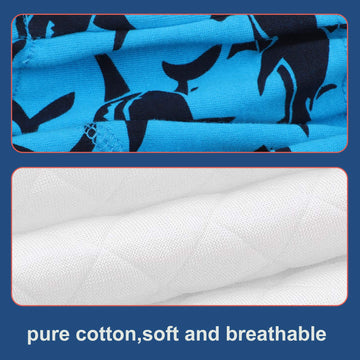 Moomoo Baby 6 Packs Cotton Training Pants Reusable Toddler Potty Training Underwear For Boy And Girl Dinosaur-4T Blue