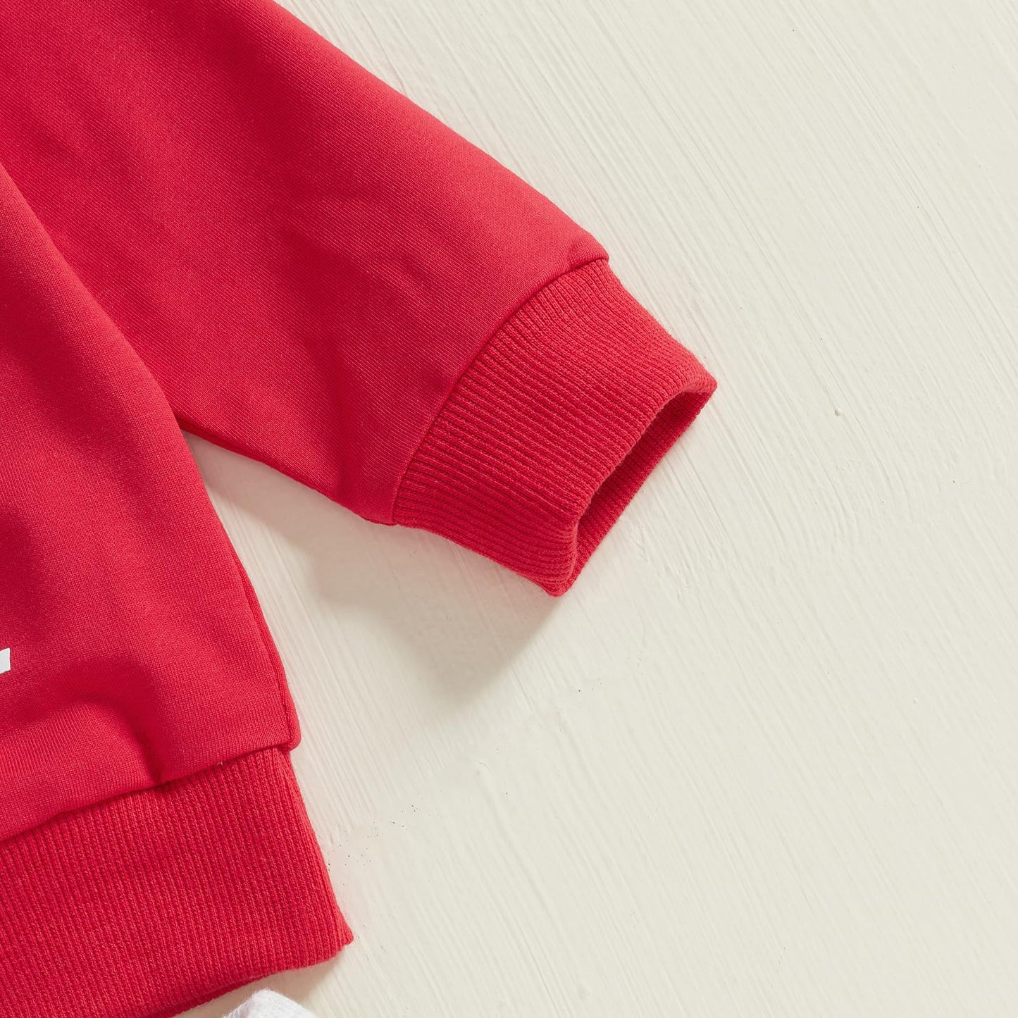 Adobabirl Toddler Baby Boy Valentines Day Outfit Letter Print Crewneck Sweatshirt And Pants Set Fall Winter Spring Clothes (Snac