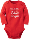 Carter'S Unisex Baby Single Bodysuit, Red, Nb
