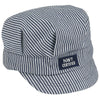 Aeromax Train Engineer Cap, Blue/White, Adjustable Youth Size