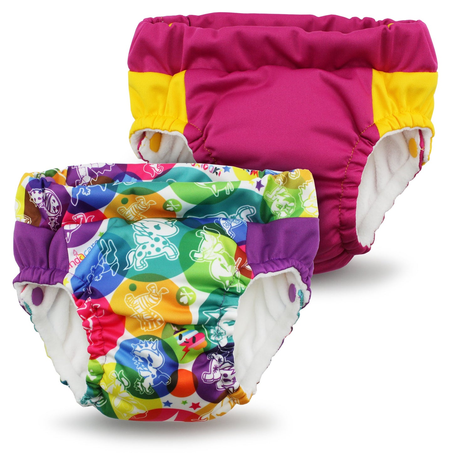 Kanga Care Lil Learnerz Reusable Swim and Toilet Training Pants (Small - tokiCorno & Sherbert)