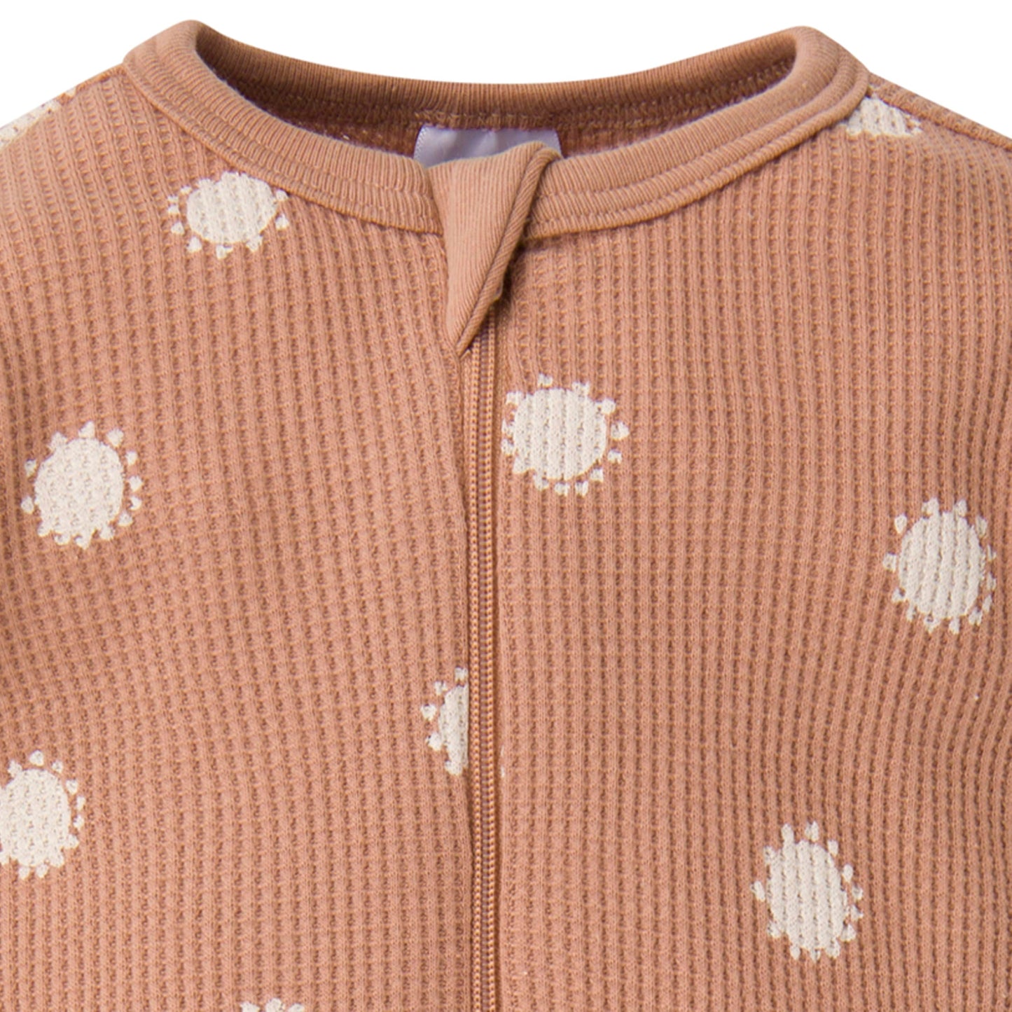 Gerber Baby Unisex 2-Pack 2-Way Zip Thermal Footed Sleep 'N Play, Buffalo, 6-9 Months