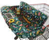 Suessie Shopping Cart Cover And High Chair Cover, Dinosaurs