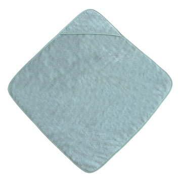 Mushie Baby Hooded Towel | Organic Cotton (Sea Mist)