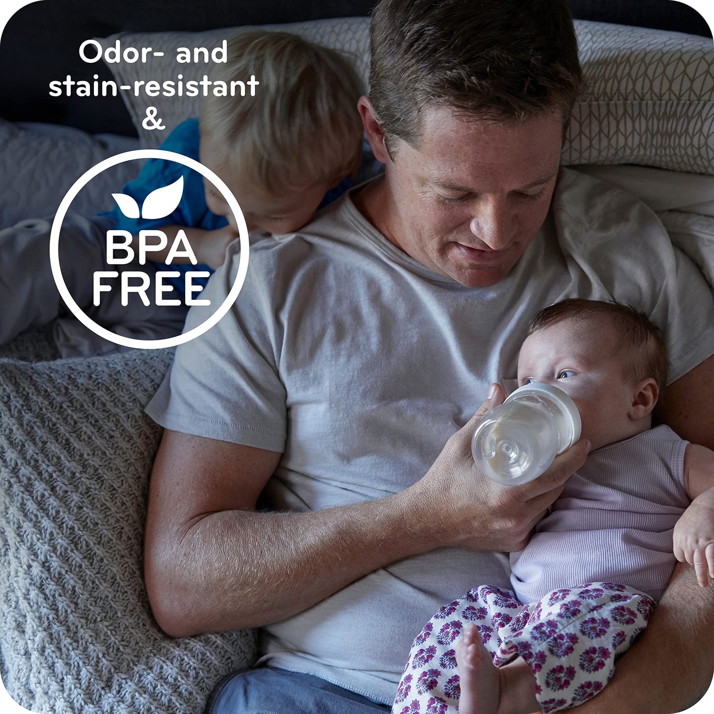 Nuk Simply Natural Baby Bottle With Safetemp