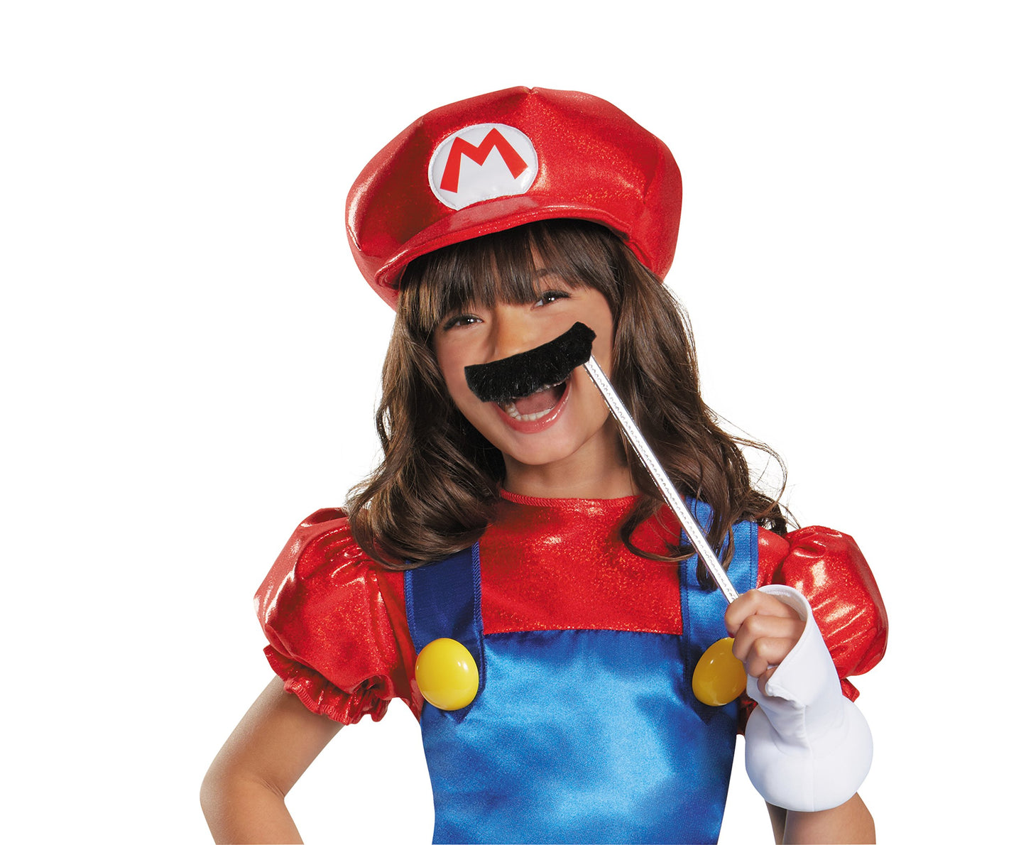 Mario Skirt Version Costume, Large (10-12)