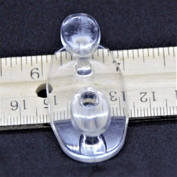 Homeamore Safety Blind Pull Cord Cleats (4 Pack). The Only Clear Eye Pleasing 2-In-1 Pull Chord Winder. Designed For Free Hangin