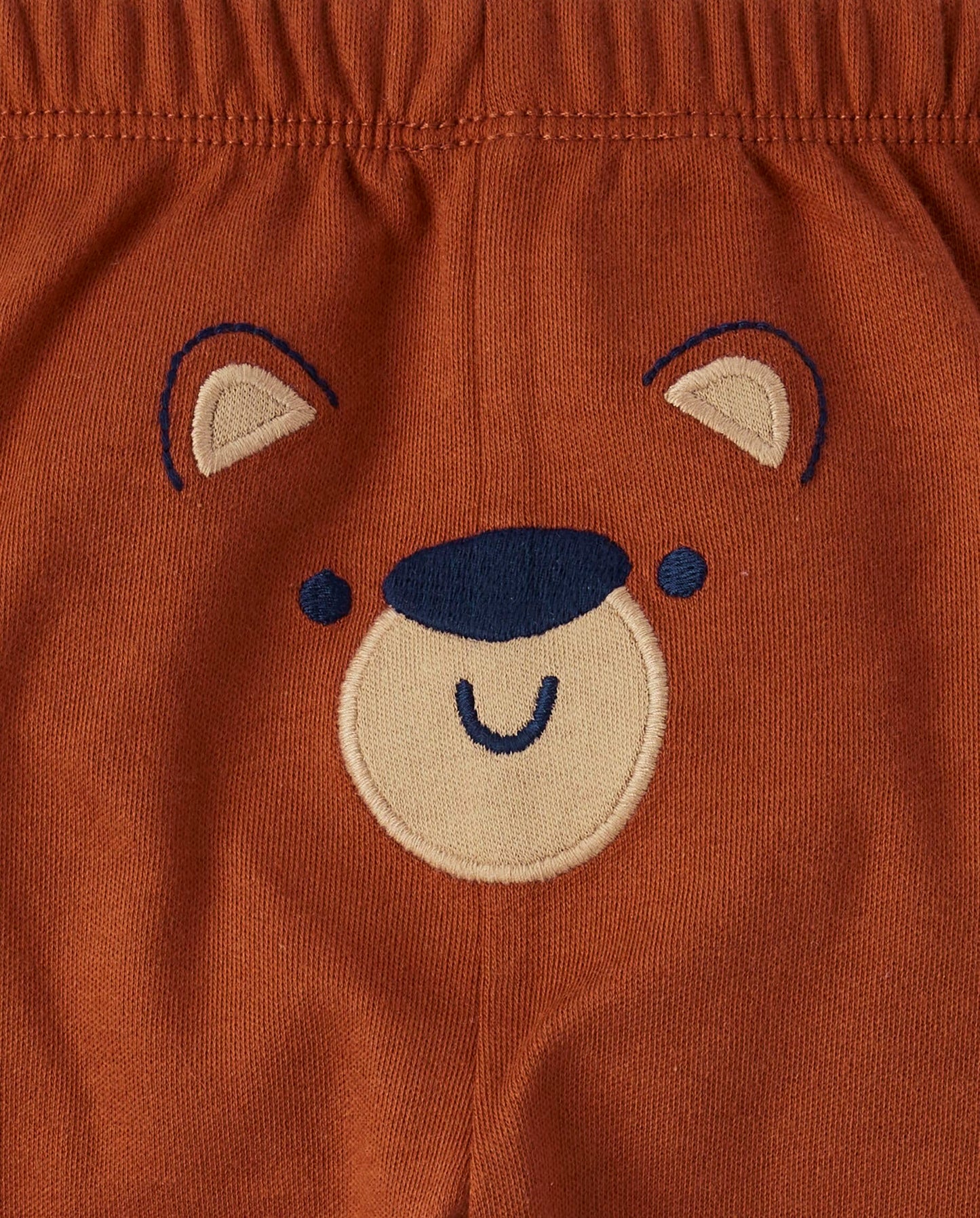 The Children'S Place,Baby Boys,And Newborn Jogger Bottoms,Animals/Bear Face/Green 3-Pack,9 Months,12 Months