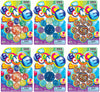 2CHILL Hi Bounce Super Bouncy Balls (2 Pack, 9 Balls Each) Colorful Bouncing Rubber Balls for Kids. Cool Party Favors for Kids.
