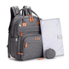 Babbleroo Extra Large Diaper Bag Backpack, Expandable Baby Bag With Up To 50% More Capacity - Travel Essentials Baby Bag Tote Wi
