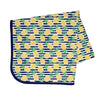 Bapronbaby Summer Stripes Pineapple Splash Mat - Waterproof Catch-All For Under High Chairs, Floors, Tables, Playtime Or Arts &