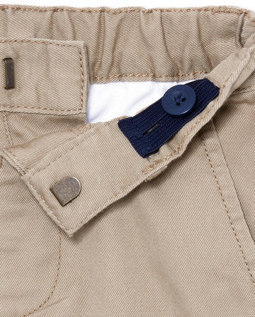 The Children'S Place Baby Boys' And Toddler Stretch Chino Pants, Sand Wash Single, 12-18 Months
