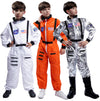 Maxim Party Supplies Kids Astronaut Space Suit Costume Cosplay Jumpsuit With Embroidered Patches And Pockets For Children And To