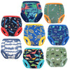 Moomoo Baby Potty Training Underwear For Boys And Girls 8 Packs Cotton Reusable Toddler Training Pants Boys 6T Multi-Color