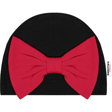 Nfl Baby Girls' 3Pc Bodysuit, Footed Pant, & Cap Set, Atlanta Falcons, 0-3 Months