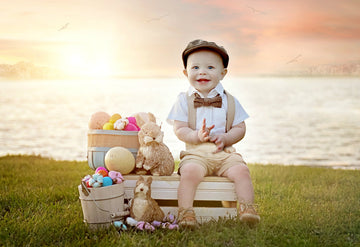 Born To Love Baby Boys Hat Tweed Page Driver Cap, Beige, 12-18 Months