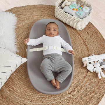 Evolur Eva Baby Changing Pad In Dark Gray, Soft, Lightweight And Portable Changing Pad, Fits All Changing Table, Waterproof Firm