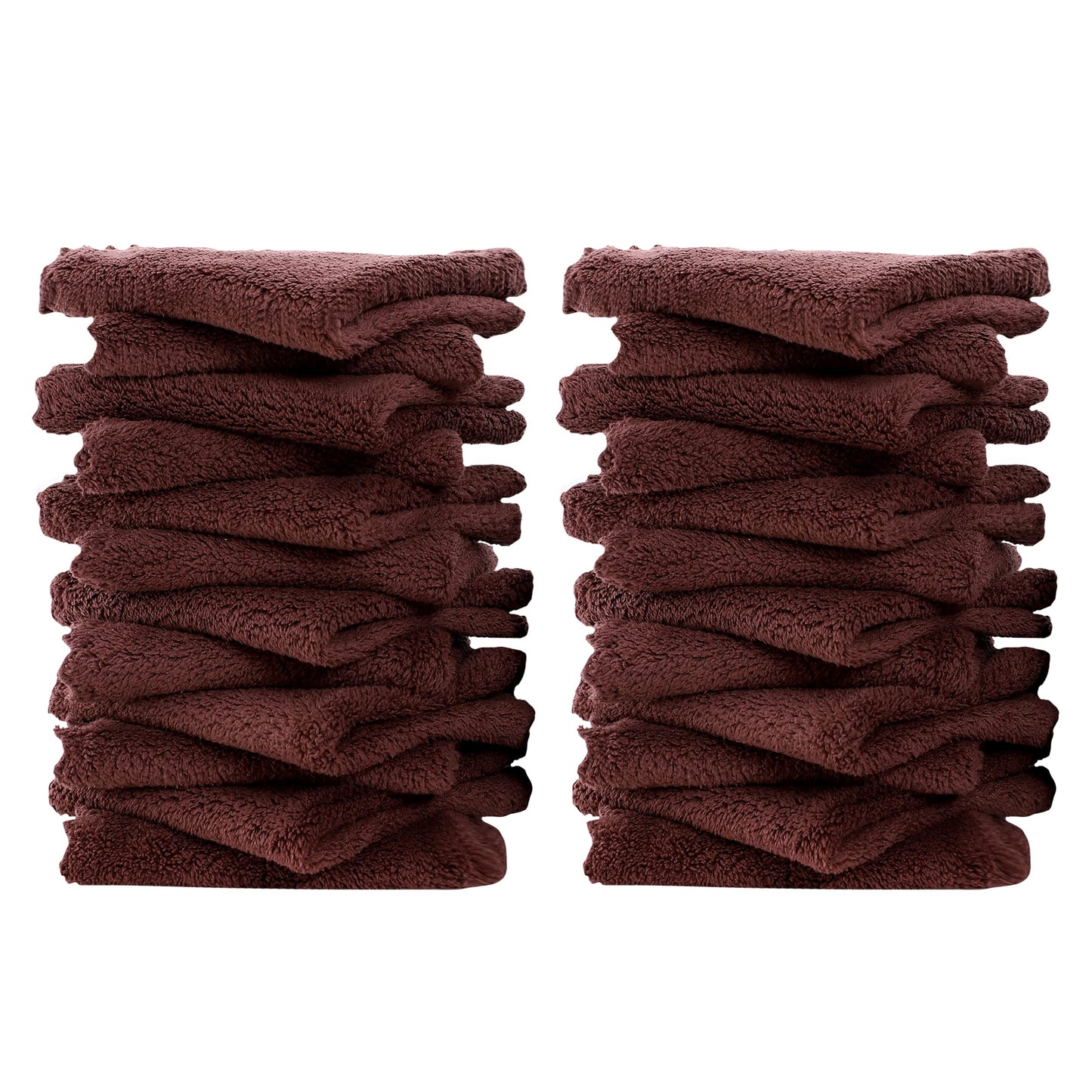 24 Pack Baby Washcloths - Ultra Soft Absorbent Wash Cloths For Baby And Newborn, Gentle On Sensitive Skin For Face And Body, 8'