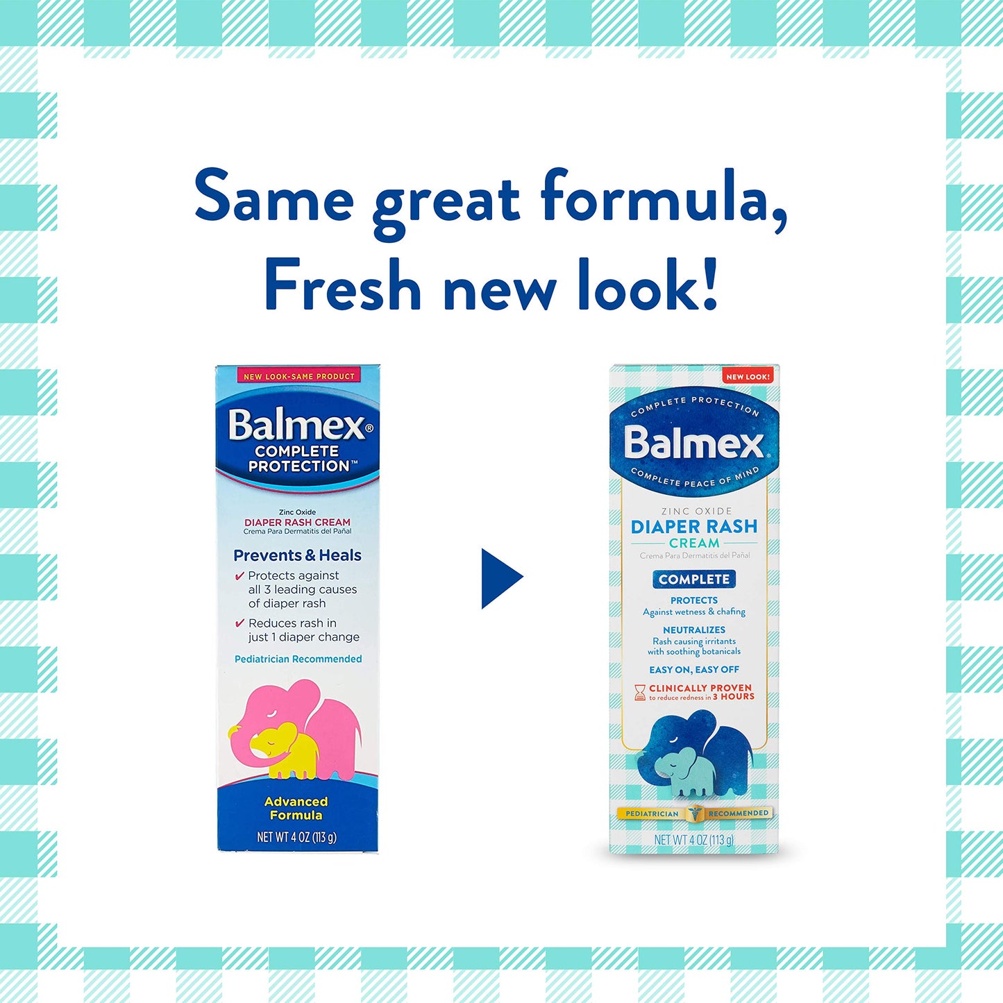 Balmex Diaper Rash Cream, 4 Count (Packaging May Vary)