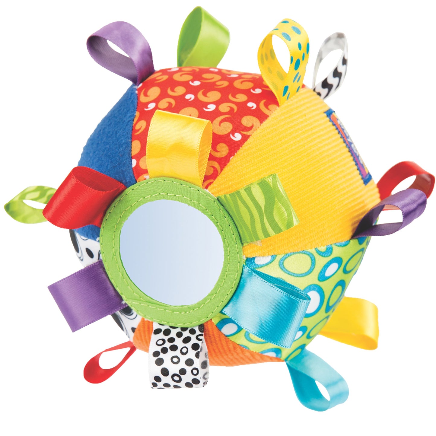 Playgro Kick & Play Loopy Loops Ball - Interactive Sensory Development Toy for Babies 3+ Months - Boosts Touch, Movement Skills