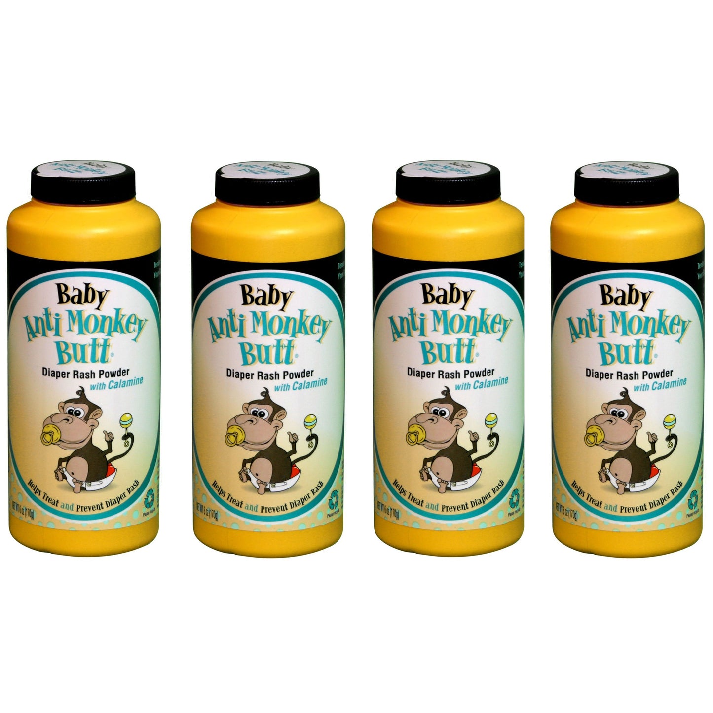 Anti Monkey Butt Baby Powder 6 oz.