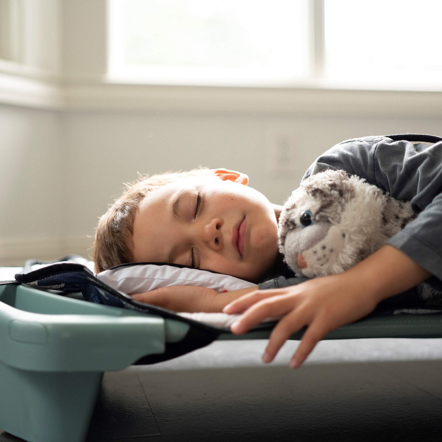 Urban Infant Tot Cot Kids Nap Mat - Toddler Preschool Daycare Bedding Cover With Blanket And Pillow - Submarines